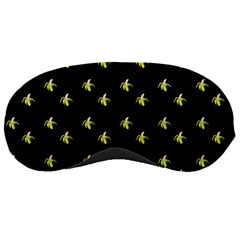 Peeled Banana On Black Sleeping Mask by snowwhitegirl