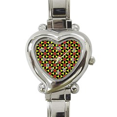 Pattern Texture Backgrounds Heart Italian Charm Watch