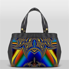 Abstract Art Design Digital Art Image Oversize Office Handbag by Pakrebo