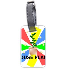 House Plant Luggage Tag (two Sides) by okhismakingart