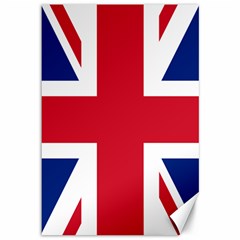 Uk Flag Union Jack Canvas 12  X 18  by FlagGallery