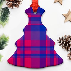 Bisexualplaid Christmas Tree Ornament (two Sides) by NanaLeonti