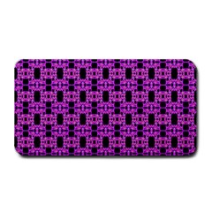 Pink Black Abstract Pattern Medium Bar Mats by BrightVibesDesign