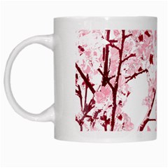 Fleurs De Cerisier White Mugs by kcreatif