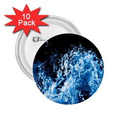 Photo Vagues  2 25  Buttons (10 Pack)  by kcreatif