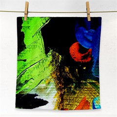 I Wonder 1 Face Towel by bestdesignintheworld