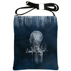 Awesome Light Bulb Shoulder Sling Bag by FantasyWorld7