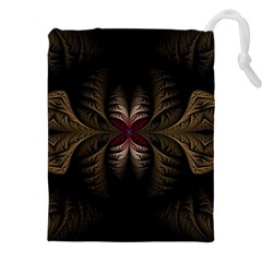 Fractal Abstract Design Mystical Drawstring Pouch (5xl)