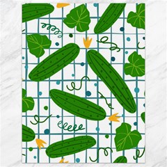 Seamless Pattern With Cucumber Canvas 18  X 24  by Nexatart