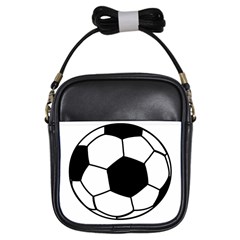 Soccer Lovers Gift Girls Sling Bag by ChezDeesTees