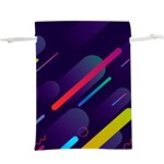 Colorful-abstract-background  Lightweight Drawstring Pouch (XL) Front