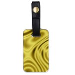 Golden Wave Luggage Tag (one side) Front