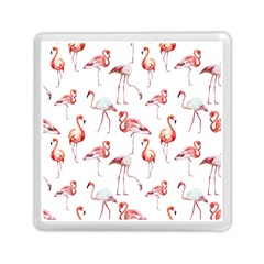 Rose Flamingos Memory Card Reader (square) by goljakoff