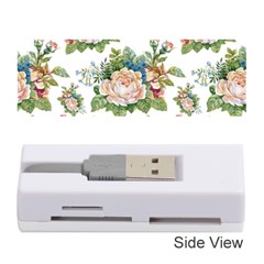 Vintage Flowers Pattern Memory Card Reader (stick) by goljakoff