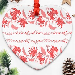 Folk Ornament Ornament (heart) by Eskimos