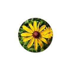 Sunflower Painting Golf Ball Marker (10 Pack) by ExtraAwesomeSauce