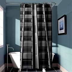 Urban Environment Shower Curtain 36  X 72  (stall)  by ExtraAwesomeSauce