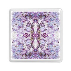 Intricate Lilac Memory Card Reader (square) by kaleidomarblingart