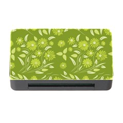 Folk Flowers Art Pattern  Memory Card Reader With Cf by Eskimos