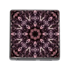 Rose Gold Mandala Memory Card Reader (square 5 Slot) by MRNStudios