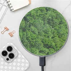 Leafy Forest Landscape Photo Wireless Charger by dflcprintsclothing