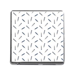 Gray Pencils On A Light Background Memory Card Reader (square 5 Slot) by SychEva