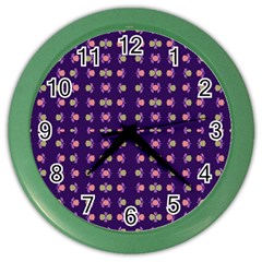 Digital Springs Color Wall Clock by Sparkle