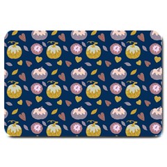 Autumn Pumpkins Large Doormat  by SychEva