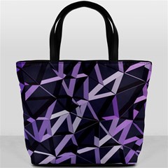 3d Lovely Geo Lines Vi Bucket Bag by Uniqued