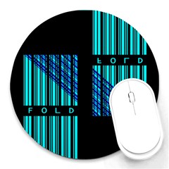 Folding For Science Round Mousepads by WetdryvacsLair