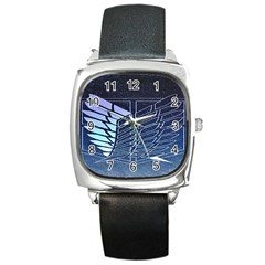 Attack On Titan Scouting Legion Square Metal Watch by artworkshop