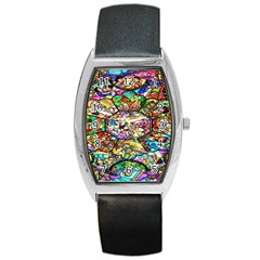 Character Disney Stained Barrel Style Metal Watch by artworkshop