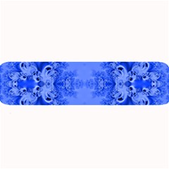 Blue Sky Over The Bluebells Frost Fractal Large Bar Mats by Artist4God