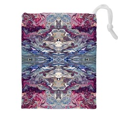 Abstract Pouring Drawstring Pouch (4xl)