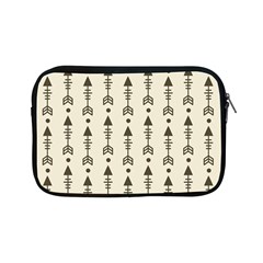 Black And Grey Arrows Apple Ipad Mini Zipper Cases by ConteMonfrey