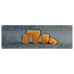 Pasta Is Art - Italian Food Banner and Sign 12  x 4  Front