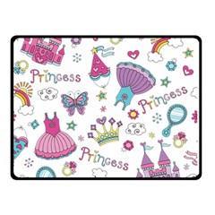 Princess Element Background Material Fleece Blanket (small) by danenraven