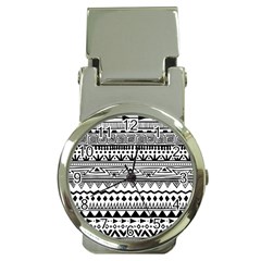 Boho-style-pattern Money Clip Watches