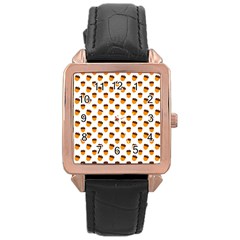 That`s Nuts   Rose Gold Leather Watch  by ConteMonfrey