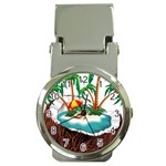 Coconut And Holiday Beach Food Money Clip Watches Front