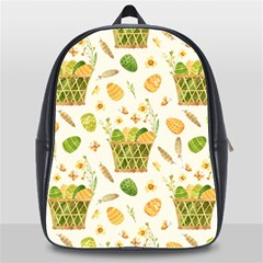 Easter Eggs   School Bag (xl) by ConteMonfrey