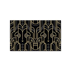 Art-deco-geometric-abstract-pattern-vector Sticker Rectangular (10 Pack) by Pakemis