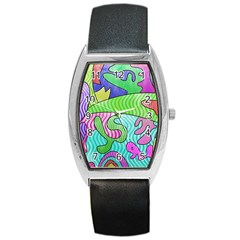 Colorful Stylish Design Barrel Style Metal Watch by gasi