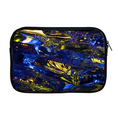 Space Futuristic Shiny Abstraction Flash Colorful Apple Macbook Pro 17  Zipper Case