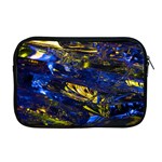 Space Futuristic Shiny Abstraction Flash Colorful Apple MacBook Pro 17  Zipper Case Front