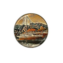 Art Boats Garda, Italy  Hat Clip Ball Marker (10 Pack) by ConteMonfrey