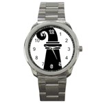 Basel Stadt Sport Metal Watch Front