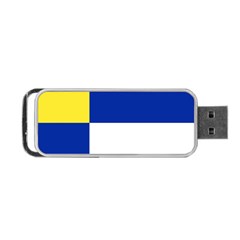 Bratislavsky Flag Portable Usb Flash (two Sides) by tony4urban