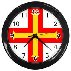 Guernsey Wall Clock (black) by tony4urban