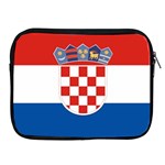 Croatia Apple iPad 2/3/4 Zipper Cases Front